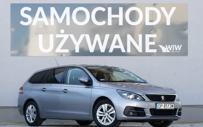 peugeot Peugeot 308 cena 54900 przebieg: 92300, rok produkcji 2019 z Żary